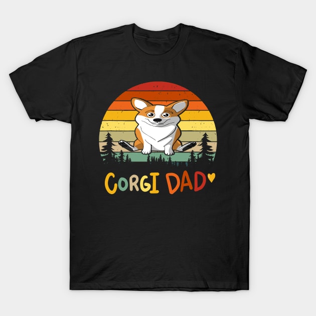 Corgi Dad  (47) T-Shirt by Darioz